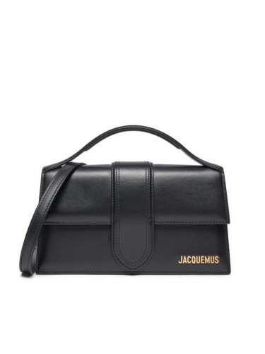 JACQUEMUS Дамска чанта Le Grand Bambino 213BA007 Черен