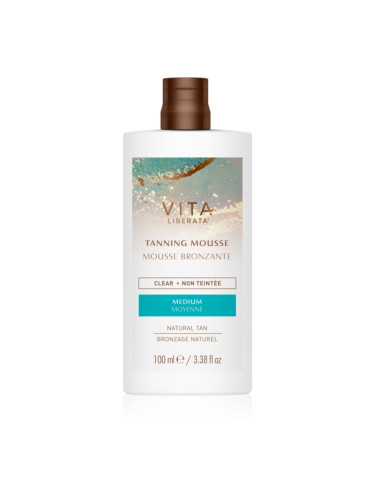 Vita Liberata Tanning Mousse Clear автобронзант-мус за тяло цвят 100 мл.