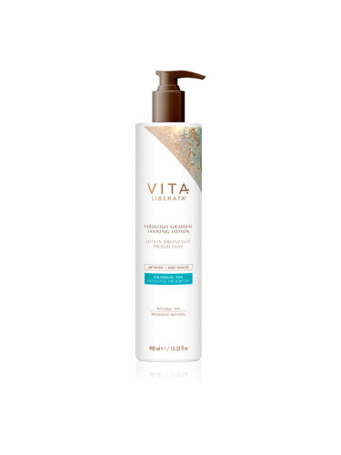 Vita Liberata Fabulous Gradual Tanning Lotion неоцветен автобронзантен крем за тяло 400 мл.