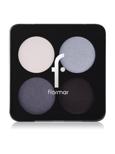 flormar Color Eyeshadow Palette палитра сенки за очи цвят 002 Black Dust 6 гр.