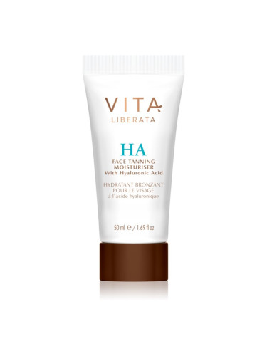 Vita Liberata Face Tanning Moisturiser with Hyaluronic Acid хидратиращ крем за лице с автобронзиращ ефект 50 мл.