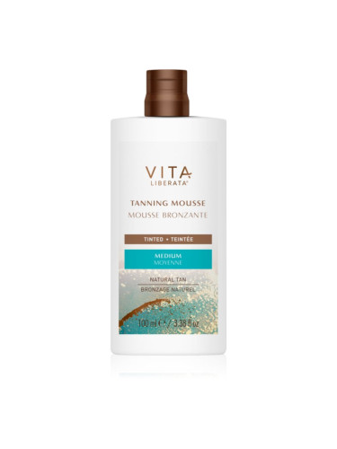 Vita Liberata Tanning Mousse Tinted автобронзант-мус за тяло цвят Medium 100 мл.