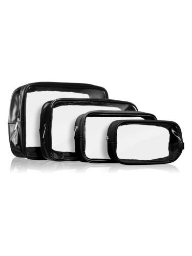 Notino Travel Collection Cosmetic bag комплект за пътуване Black