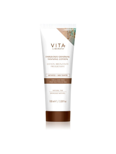 Vita Liberata Fabulous Gradual Tanning Lotion неоцветен автобронзантен крем за тяло 100 мл.