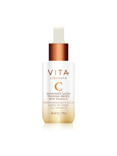 Vita Liberata Sunkissed Glow автобронзантни капки за лице с витамин С 30 мл.