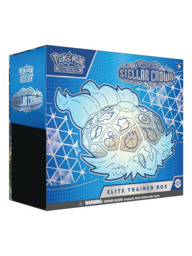  Pokemon TCG: Scarlet &amp; Violet 7 Stellar Crown Elite Trainer Box