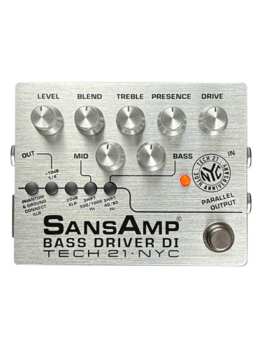 Tech 21 SansAmp Bass Driver D.I. 30th Anniversary Ефекти за бас китари