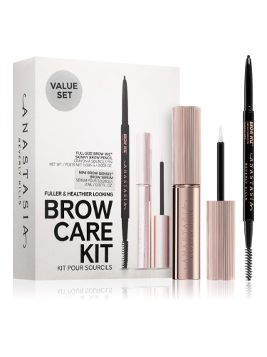 Anastasia Beverly Hills Brow Care Kit комплект за вежди цвят Ebony