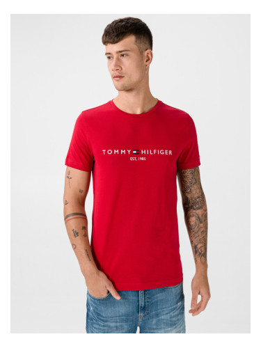 Tommy Hilfiger T-shirt Cherven