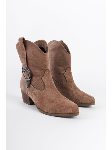 Capone Outfitters Suede Pull-On Women's Cowboy Boots