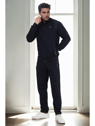 33328 Dewberry Mens Tracksuit Set-NAVY