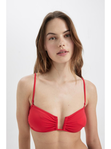 DEFACTO Fall in Love Regular Fit Bikini Top