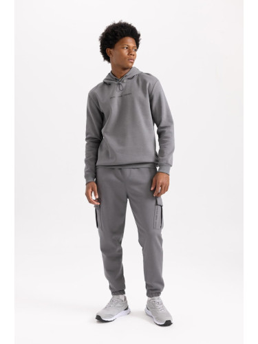 DEFACTO Fit Standard Fit Cargo Pocket Jogger Sweatpants