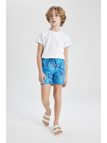 DEFACTO Boy's Patterned Swim Shorts