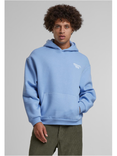 Men's sweatshirt Up And Beyond Fluffy Hoody light blue