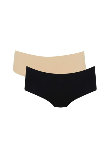 DEFACTO Fall In Love Laser Cut 2-Pack Hipster Slip Panties