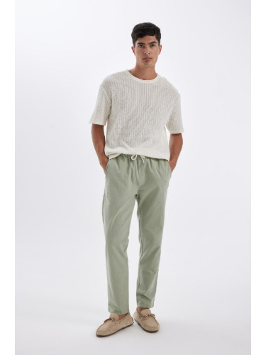 DEFACTO Jogger Skinny Leg Cotton Trousers