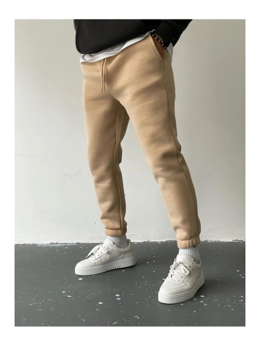 84184 Dewberry 3 Thread Mens Sweatpants-BEIGE