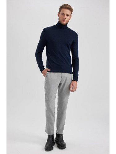 DEFACTO Slim Fit Narrow Leg Trousers