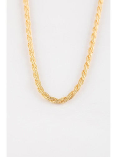 DEFACTO Women's Thick Chain Gold Necklace