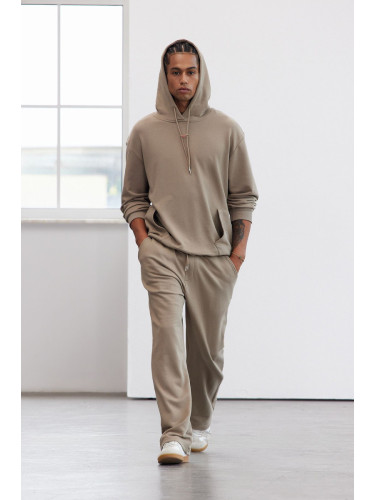 Trendyol Limited Edition Mink Oversize/Wide Cut Carpenter Sweatpants