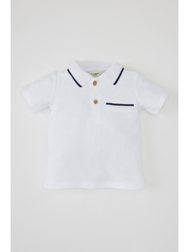 DEFACTO Baby Boy Short Sleeve Polo T-Shirt