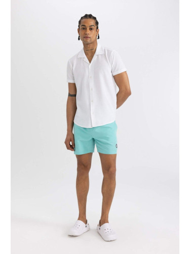 DEFACTO Basic Plain Short Length Swim Shorts