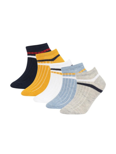 DEFACTO Size 5-Pack Cotton Ankle Socks