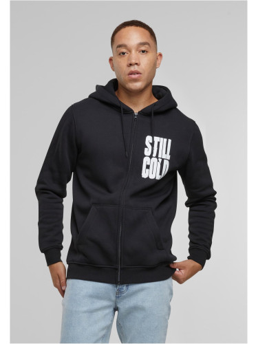 Men's zip-up hoodie Still Cold black