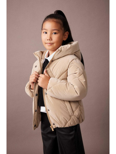 DEFACTO Girl's Water Repellent Hooded Coat