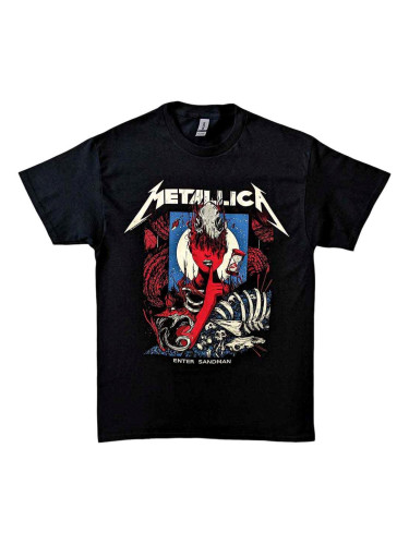 Metallica Риза Enter Sandman Poster Black S