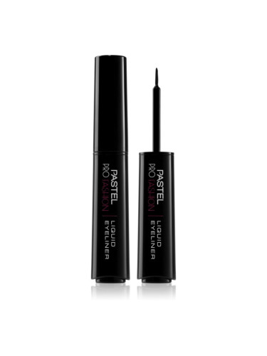 Pastel Profashion Liquid Eyeliner течни очни линии с матиращ ефект цвят 01 Black 4,62 мл.