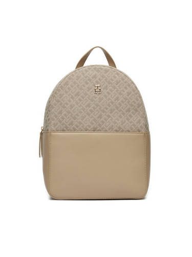 Tommy Hilfiger Раница Th Jacquard Backpack AW0AW17074 Бежов