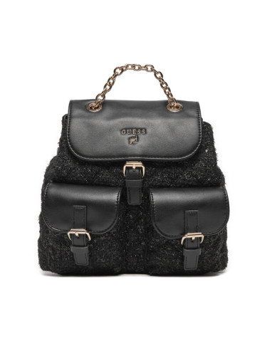 Guess Раница Tweed Backpack J4BZ36 WGLX0 Черен