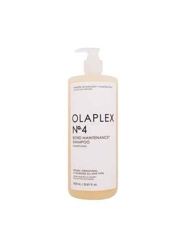 Olaplex Bond Maintenance No. 4 Шампоан за жени 1000 ml увреден флакон