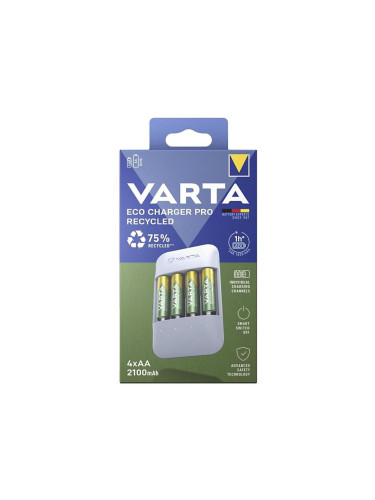 Varta 57683101121 - Зарядно устройство за батерии 4xAA/AAA 2100mAh 5V