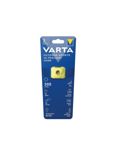 Varta 18631201401 - LED димируем акумулаторен челник OUTDOOR SPORTS LED/5V IPX4