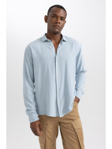 DEFACTO Regular Fit Long Sleeve Shirt