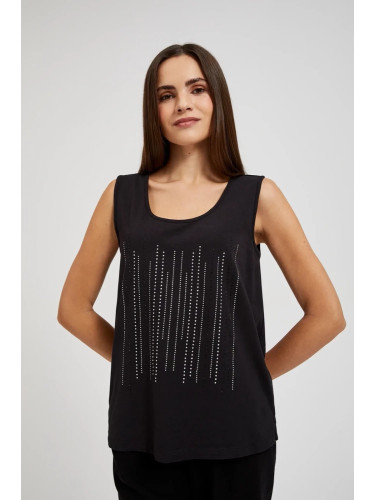 Marisse Women's Blouse L-Ts-4429 Black