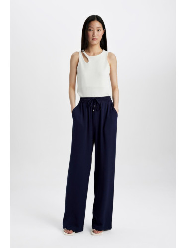 DEFACTO Florida Pocket High Waist Wide Leg Belmando Basic Pants