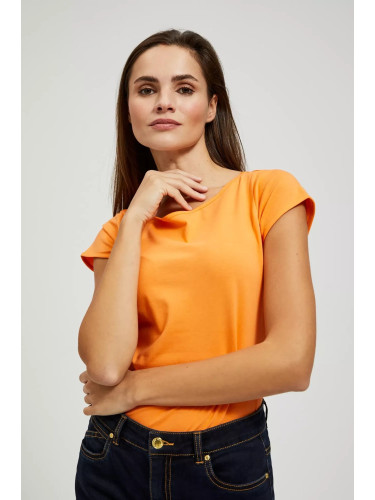 Marisse Women's Blouse L-Ts-4326 Orange