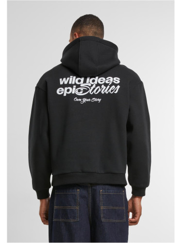 Men's hoodie Wild Stories black