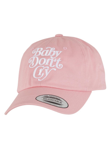 Upscale Baby don't Cry pink cap