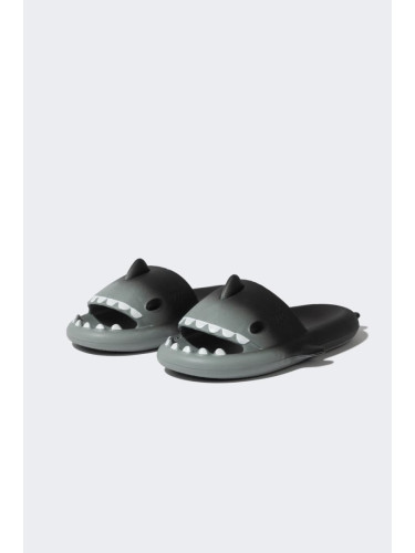 DEFACTO Boy's High Sole Shark Eva Slippers