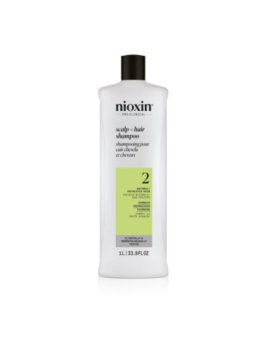 Nioxin System 2 Scalp + Hair Shampoo шампоан срещу изтъняване на косата 1000 мл.