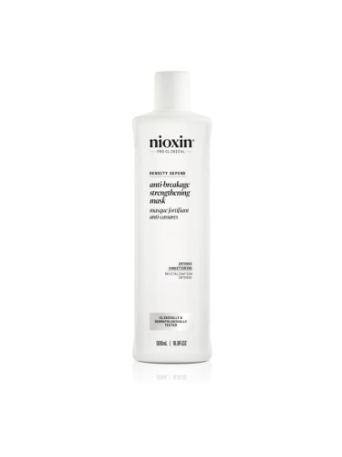 Nioxin Density Defend  Anti-breakage Strengthening Mask подсилваща маска за увредена и крехка коса 500 мл.