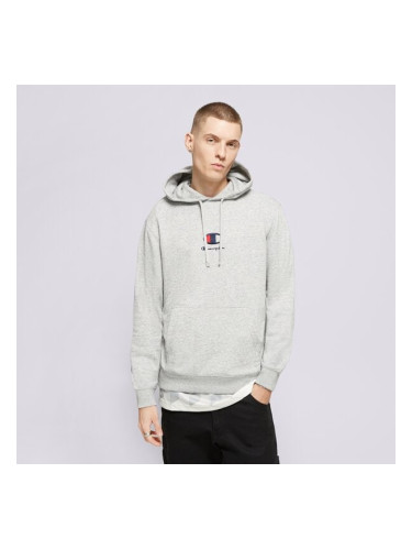 Champion Суитчър С Качулка Hooded Sweatshirt мъжки Дрехи Суичъри 219845EM021 Сив