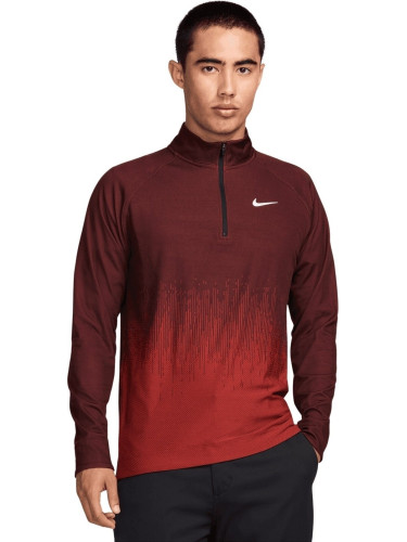 Nike Dri-Fit ADV Half-Zip Dragon Red/Burgundy Crush/White XL