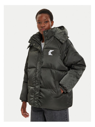 Karl Kani Пухено яке Og Os Puffer Jacket 61760007 Черен Regular Fit