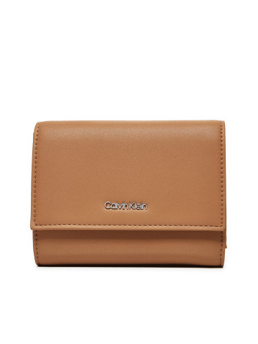 Голям дамски портфейл Calvin Klein K60K612450 Кафяв